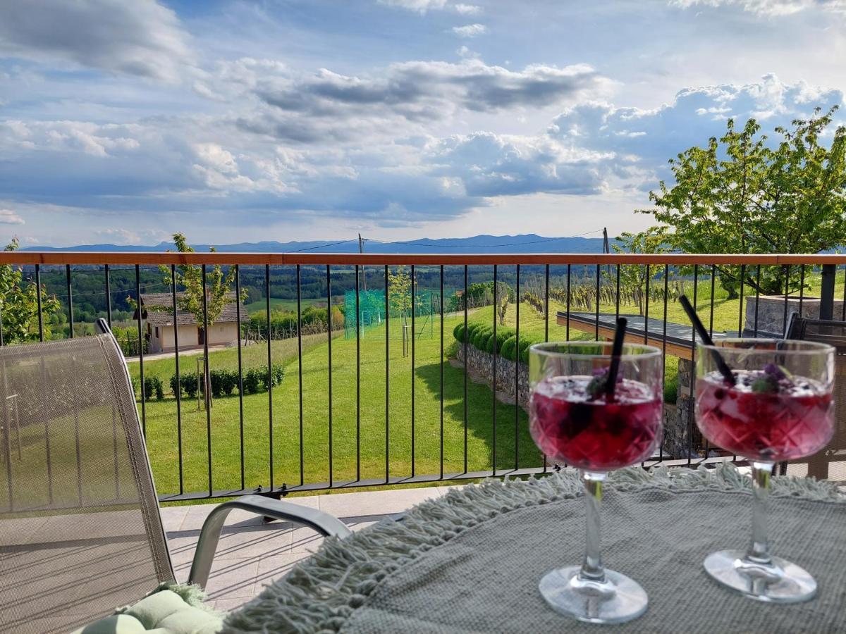 Vineyard Cottage Lan Na Hribu Semic Kültér fotó